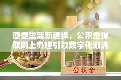 信阳便捷生活新选择，公积金提取网上办理引领数字化潮流