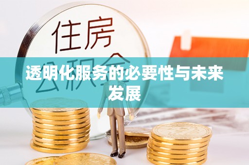 信阳透明化服务的必要性与未来发展