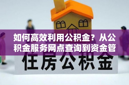 信阳如何高效利用公积金？从公积金服务网点查询到资金管理全攻略