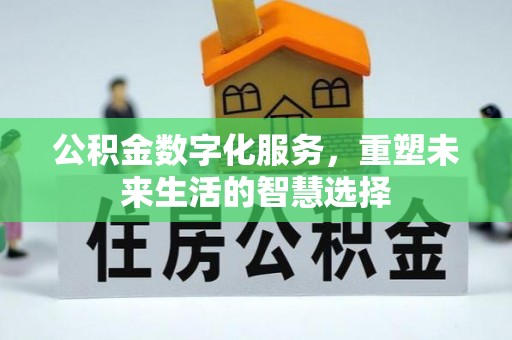 信阳公积金数字化服务，重塑未来生活的智慧选择