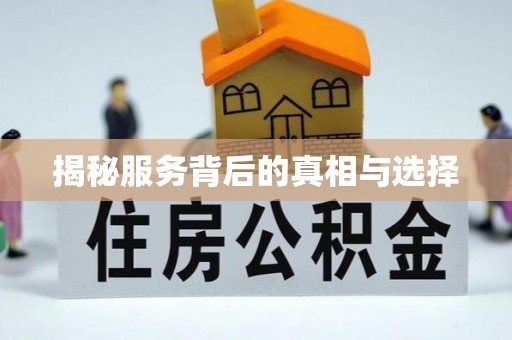 信阳揭秘服务背后的真相与选择