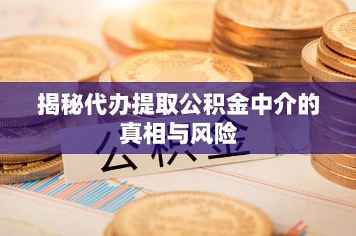 信阳揭秘代办提取公积金中介的真相与风险