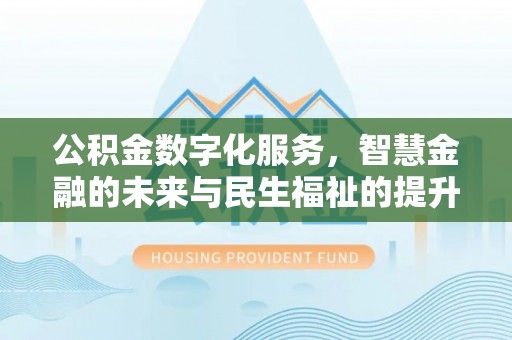 信阳公积金数字化服务，智慧金融的未来与民生福祉的提升